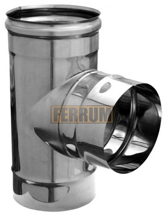 Тройник-Д 90 FERRUM (430/0,8 мм) ф110